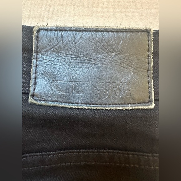 Jordan Craig Collins Jeans Black Distressed Men’s size 34x32 Straight - Picture 4 of 11